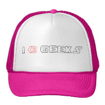 I ART du geeks ASCII de coeur Casquettes