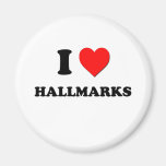 I cachets de coeur magnets