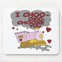 I Choo Choo vous choisissent Tapis De Souris