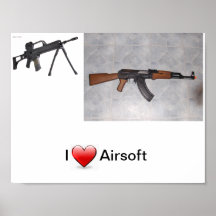 I coeur Airsoft Posters
