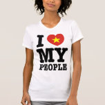 I coeur (amour) mes personnes de Viet T-shirt
