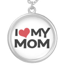 I coeur (amour) mon collier de maman