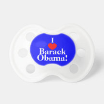 I coeur Barack Obama Binkie