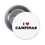 I coeur Campinas Brésil Pin's Avec Agrafe