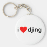 I coeur Djing Porte-clefs