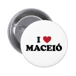 I coeur Maceió Brésil Pin's Avec Agrafe