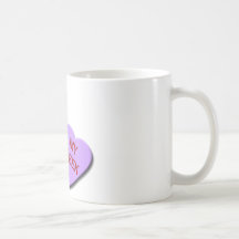 I coeur mes coeurs de sucrerie de geek mug à café