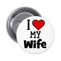 I coeur mon épouse pin's