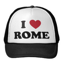 I coeur Rome Italie Casquette