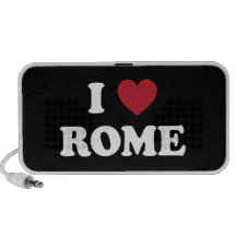 I coeur Rome Italie Mini Haut-parleur
