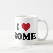 I coeur Rome Italie Tasse À Café