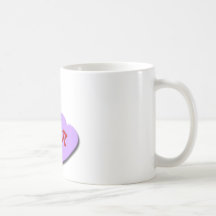 I coeurs de sucrerie du coeur pi tasse à café