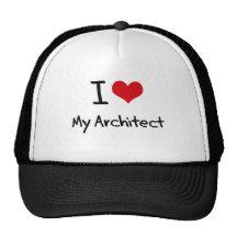I heart My Architect Trucker Hat