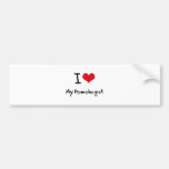 I heart My Pomologist Bumper Stickers