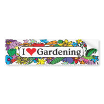 I jardinage de coeur autocollants pour voiture