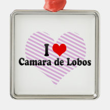 I Love Camara de Lobos, Portugal Décoration De Noël