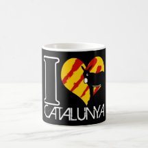 I Love Catalunya Mugs