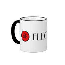 I Love Electrons Mug