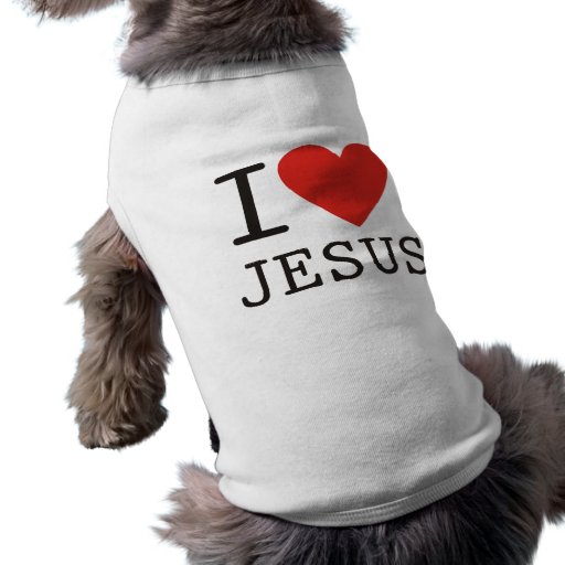 I Love Jésus Manteau Pour Animal Domestique