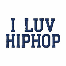 I Luv HipHop Sweatshirt À Capuche Brodé