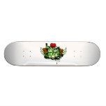 I métal de la mort de coeur planches à roulettes
