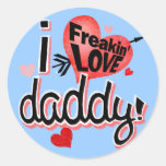 I papa d'amour de Freakin ! Adhésifs