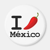 I piment Mexique Aimant Pour Réfrigérateur