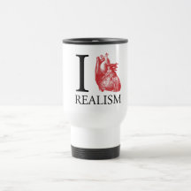 I réalisme de coeur tasses