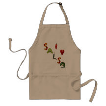 I Salsa de coeur Tablier