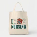 I SOINS de coeur Sac En Toile
