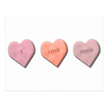 I sucrerie de coeur ! cartes postales