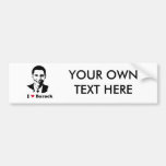 I T-shirt de Barack de coeur Autocollants Pour Voiture