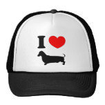 I teckel de coeur casquettes de camionneur