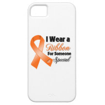 I Wear a Ribbon For Someone Special Skin Cancer iPhone 5 Cases