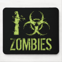I zombis de Biohazard Tapis De Souris