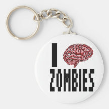 I zombis de cerveau porte-clés
