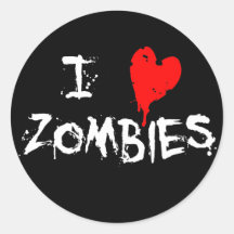 I zombis de coeur - autocollant