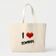 I zombis de coeur sacs de toile