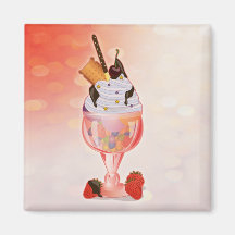 IceCream Magnets Pour Réfrigérateur