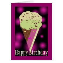 Icecreamdesign, joyeux anniversaire carte de vœux