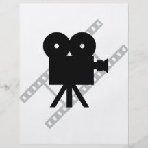 icône d'appareil-photo de film prospectus en couleur