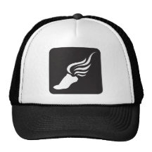 Icône d'athlétisme casquettes de camionneur