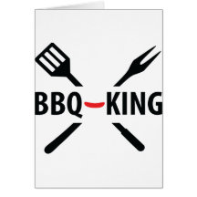 Icône de BBQ-Roi Carte De Vœux