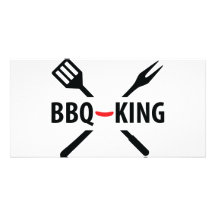Icône de BBQ-Roi Photocarte Customisée