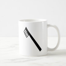 icône de brosse à dents tasse