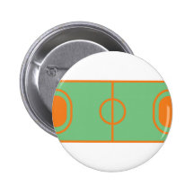 icône de champ de handball badge avec épingle