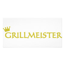 Icône de Grillmeister Carte Avec Photo
