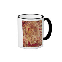 Icône de la Vierge et de l'enfant, c.1300 Tasse