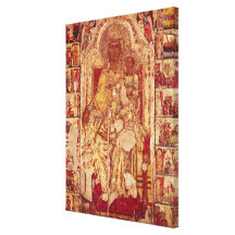 Icône de la Vierge et de l'enfant, c.1300 Toile Tendue Sur Châssis