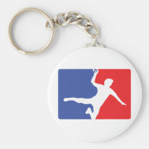 Icône de légende de handball porte-clef